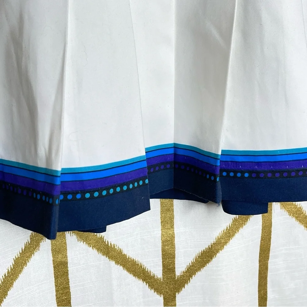 Womens vintage white pleated Tail brand tennis skirt size‎ 8